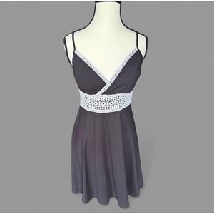 Mudd Black and‎ White Lace Dress